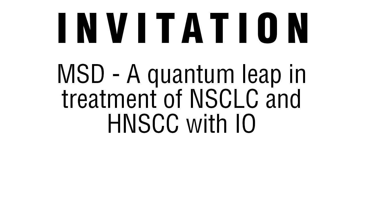 A quantum leap in treatment of NSCLC and HNSCC with IO