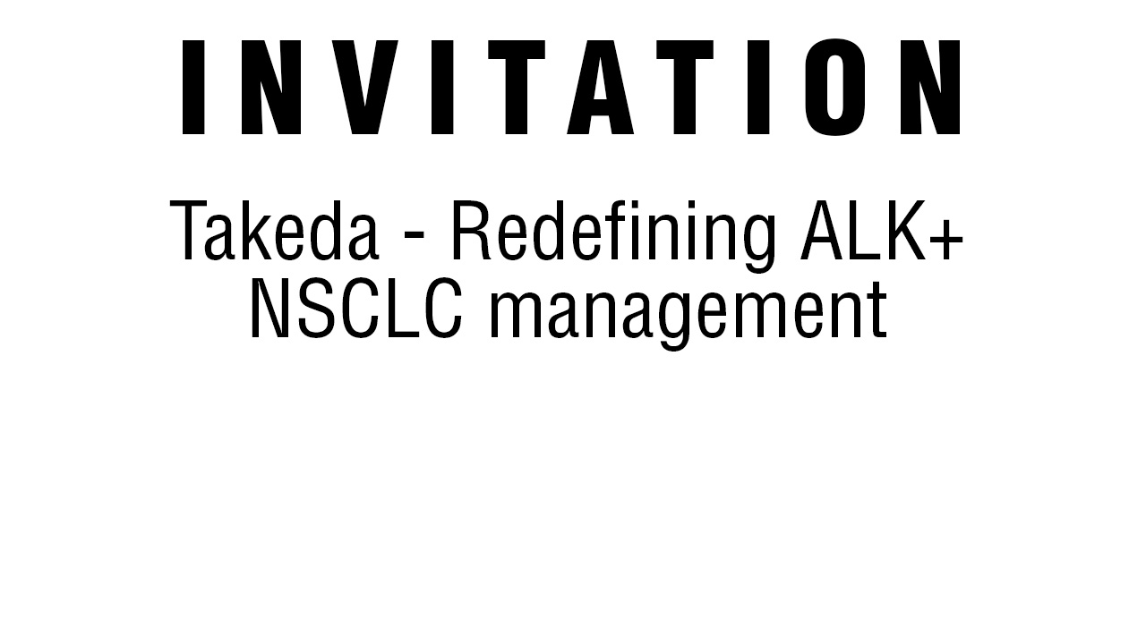 Redefining ALK+ NSCLC management