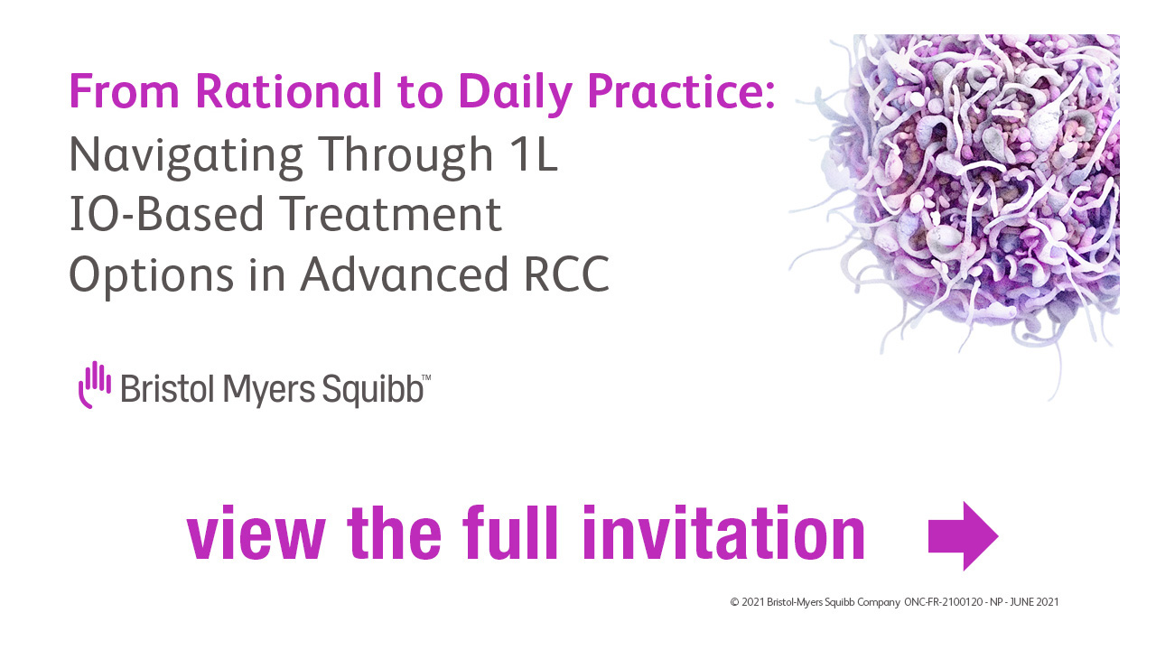Bristol Myers Squibb - From theory to daily routine: navigating through 1L RCC IO-based treatment options